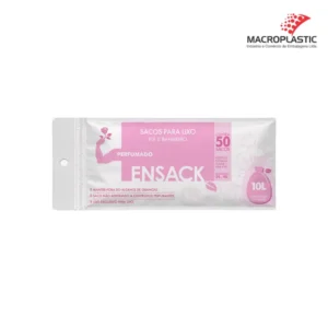Ensack - Sacos para Lixo - Pia e Banheiro Perfumado - 10L